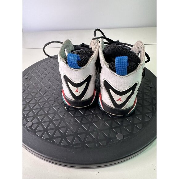 Nike Air Jordan True Flight White Blue Red Toddlers Shoes Size 7C  343797-164 - Picture 3 of 7
